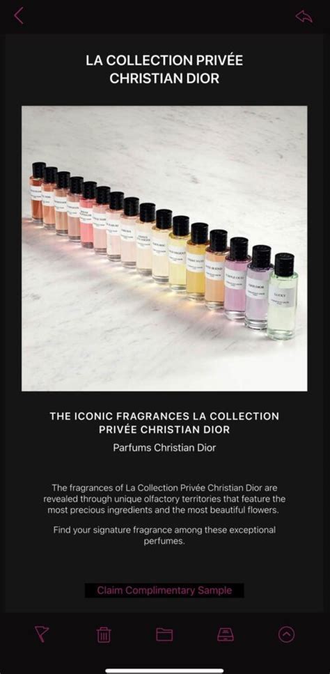 collezione privee dior|dior privee samples.